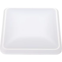 Mennyezeti lámpa LED 12W, 850lm, 4000K, IP44 fehér négyzetes, 4500K, 10s-10m, 5-2000lx, 9m, MFMN12NW