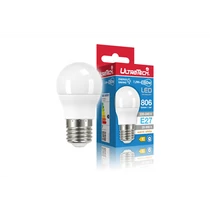Led E27 7,2W kisgömb 806lm 3000K 240° 25.000h LEDP806E27N