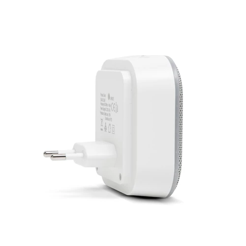 Vezeték nélküli, kinetikus csengő, éjjeli fénnyel két beltéri egységgel 0-100m, 55346WH-2