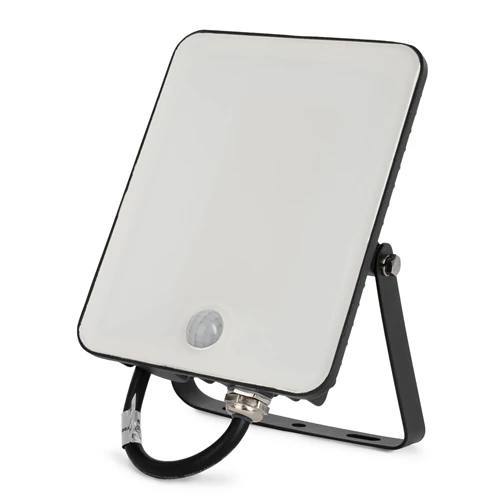 Reflektor ledes  50W mozgásérzékelővel 4000K, IP65 230VAC  4500lm 110° 25.000h ABLRFLNW-50W-FS-PIR