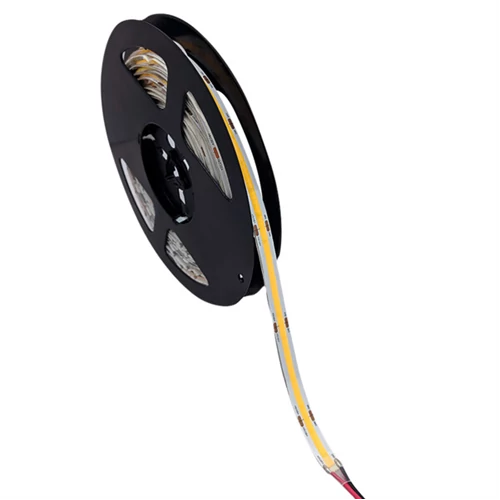 Led szalag 10W/m  1000lm/m 4000K IP00 120° 24VDC szélesség: 8mm COB ledekkel (5m/csom) 33368