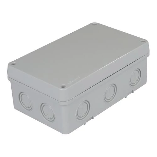 Kötődoboz 180x110x70 IP67 szürke RAL7035 3310-214-0600