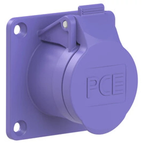PCE beépíthető dugalj 16A/2P 20-25V lila IP44 (Dafb-162) 362