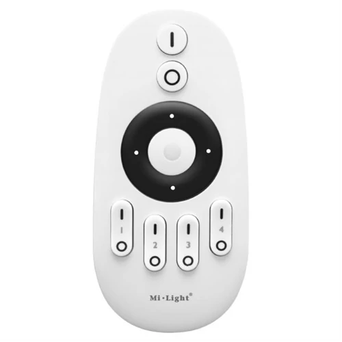 Távirányító RF 4-csatornás, egyszínű ledszalagok vezérléséhez, szabályzásához  12VDC / 24VDCFUT007