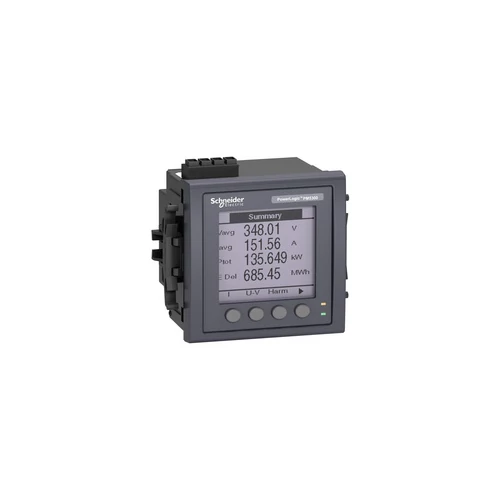 Többfunkciós teljesítménymérő 3F LCD impulzusadós elektronikus 5A PowerLogic PM5000 Schneider METSEPM5320