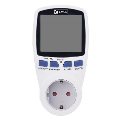 Dugaljba rakható fogyasztásmérő, digitális P5821 EMOS
