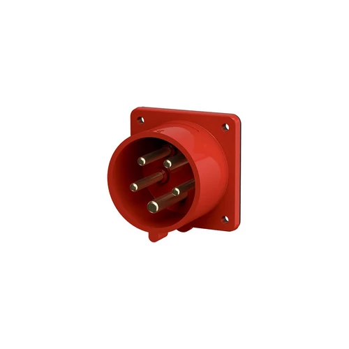 Dugalj dugvilla 32A 5-pólus 400V(50+60Hz) piros IP44 műanyag 1409 (Dfr-324)