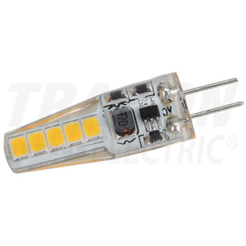 LED G4 12VAC / DC, 2W, 3000K, 180 lm, 270° LG4X2W ( 1 / csomag )
