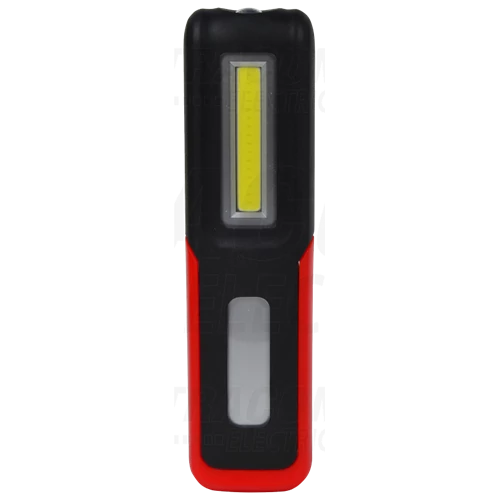 Akkumulátoros zseblámpa 3/3W, 6000K, 3.7V 2000mAh, 100/180lm, IP44, 3,5h STLCOB3W ( 1 / csomag )