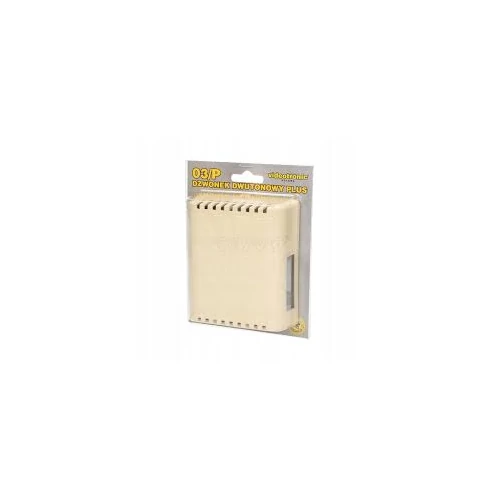 BIM-BAM csengő 230VAC IP20 80dB fehér 03/P