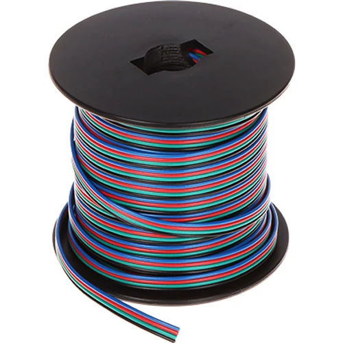 Vezeték 4x035 RGBW-szalagokhoz, AD-TL-6498/RGB/25m