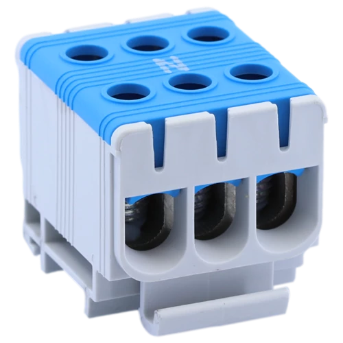 UK50/3 Sorkapocs 3P kék 2,5-50 Réz, 6-50 Alu  FLEAL-50/3K