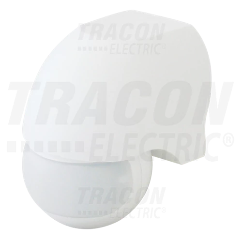 Mozgásérzékelő 180° fehér IP44 12m, 10s-7min 3-2000lux TMB-112