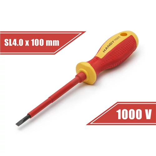 Csavarhúzó 8x100mm 1000V Piros-sárga 10562