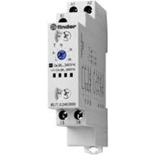 Multifunkciós időrelé 1morse 12-240VAC/DC Finder 80012400000