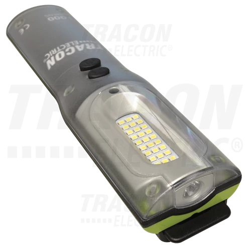 Zseblámpa akkumulátoros 10W/3W 1000/220lm 3,7V 6600mAh Li-ION IP54 STLHL10W
