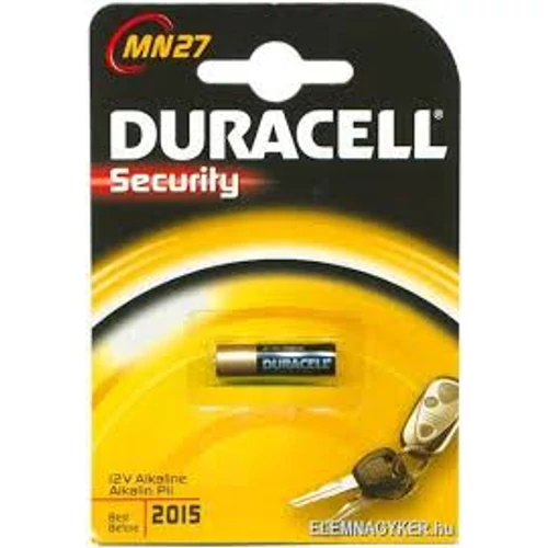 Elem Duracell MN27, 8LR732, A27 12V távirányító, riasztó