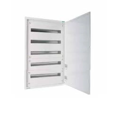 Kiselosztó PE/N-sínnel acél 5 x 24-modul (120mod) falon kívüli fehér IP30 tele ajtó BF-O-5/120-C EATON 283033