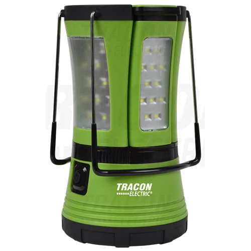 Kerti lámpa, akkumulátorral, LED-es, 10W, 6000K, 3,7V 1800mAh, 600lm, IP44, 3h STLCAMP10W