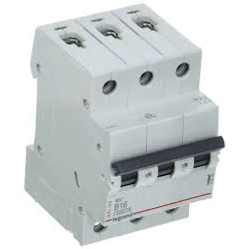 Kismegsz. 3P C  32A 6kA RX3 Legrand 419238 (R9F14332 helyett)