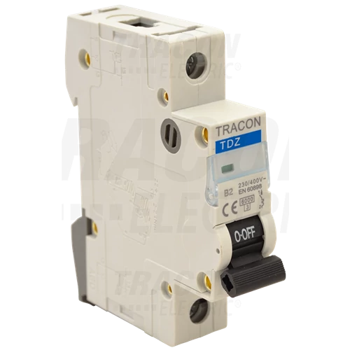 Kismegsz. 1P D  2A 6kA TDZ-1D-2A Tracon ( 12 / csomag )