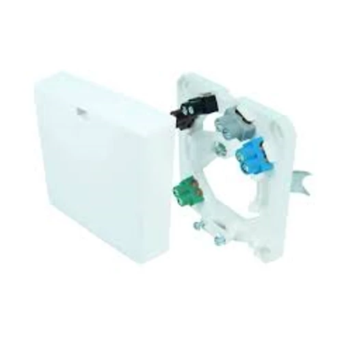 Tűzhelybekötő csatlakozó, süllyesztett, fehér,  5x2,5mm2-ig, fehér 194002002 (10db/csom)