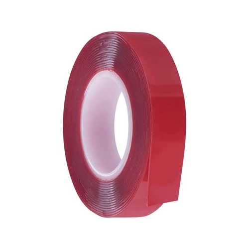 Kétoldalú akril ragasztószalag átlátszó 18mm/3m 5-40°C  F6080