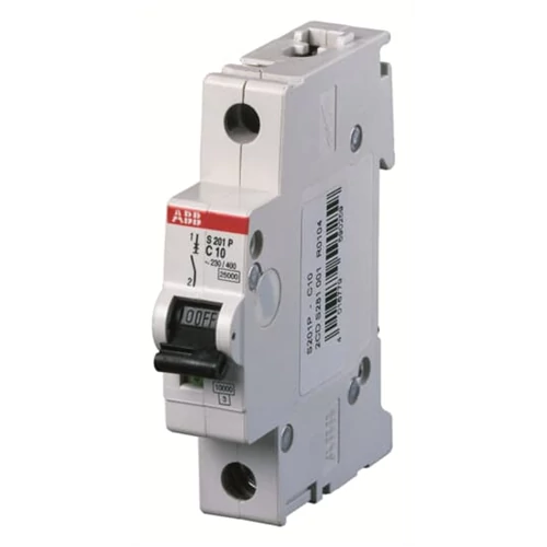 Kismegsz. 1P Z   1,6A 6kA S201P-Z1.6 ABB 230/440VAC 72VDC, 12VAC / 12VDC