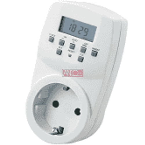 Kapcsolóóra dugaljba rakható digitális, heti Anco 321222