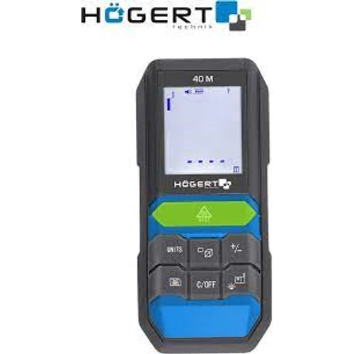 Lézeres távolságmérő 0,05-40m, memóriás, infra HT4M322
