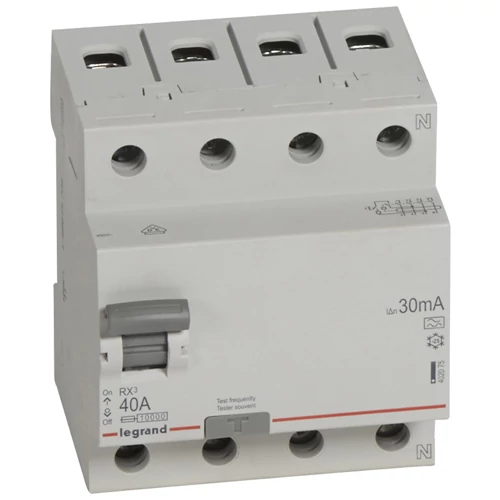 FI 4P 40A  30mA 402075 A-típus Legrand