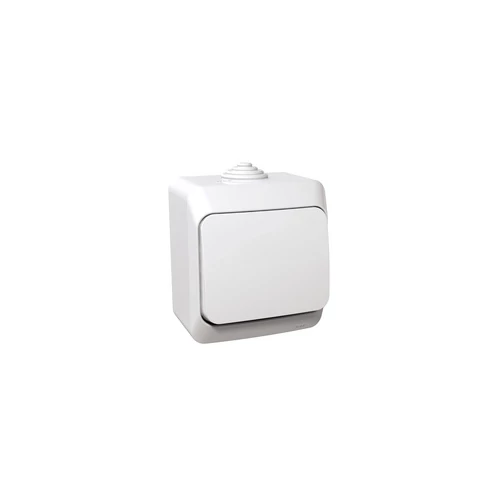 Cedar Plus 101 kapcsoló, IP44, fehér WDE000510 (10db/csom)
