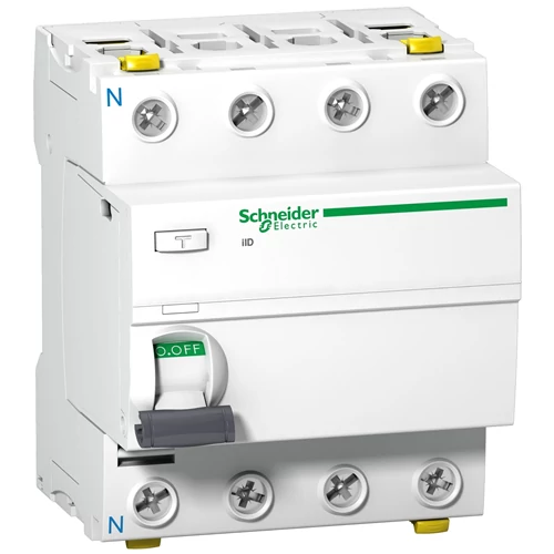 A9 iID 4P 63A 100mA AC-típus áramvédő A9Z12463
