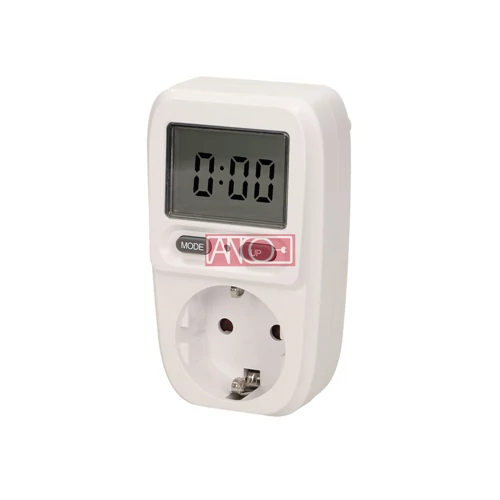 Dugaljba rakható fogyasztásmérő, digitális 16A 3680W 321301