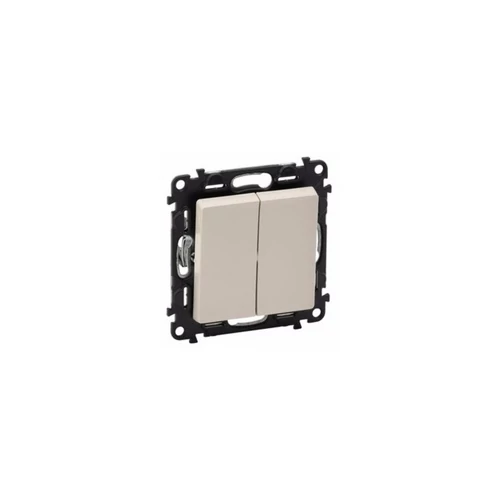 Valena Life 106+6 dupla váltókapcsoló krém IP20 752208