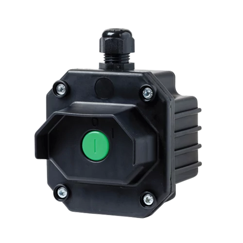 Robbanásbiztos kapcsoló 0-1 állás 6A 1záró érintkezővel IP65  720006 II 2 D Ex t IIIC T80°С IP65 Db II 2 G Ex e II T6Gb, Z1, Z2, Z21, Z22