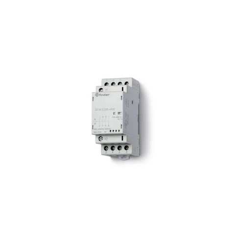 Kontaktor 25A 4Z 230V AC + LED állapotjelzéssel 22.34.0.230.4320