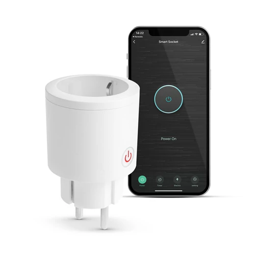 Dugaljba rakható fogyasztásmérő 16A smart 3680W Amazon Alexa, Google Home, Siri, IFTTT kompatibilitás 55359B