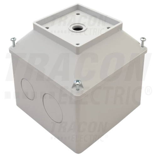 Tokozat, Tracon görgőskapcsolókhoz, 20A, 25A, 32A, 63A, szürke IP44  TK/T2+F1/ TK/T3+F3/