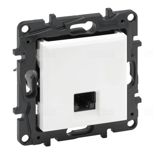 Niloé Step fehér RJ45 Cat.6 UTP aljzat 863163