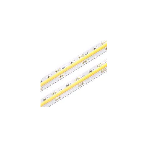 Led szalag 10W/m  920lm/m 3000K IP00 120° 24VDC szélesség: 8mm COB ledekkel (5m/csom) 33351