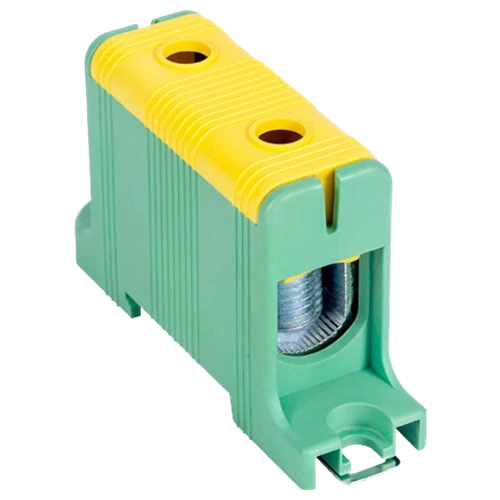 Fővezeték sorkapocs 16-95mm2 réz/alu (AL 220A / CU 245A) zöld / sárga FLEAL-95/1ZS