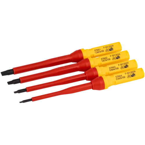 Csavarhúzó készlet 13db-os, cserélhető fejekkel 1000V CSET13