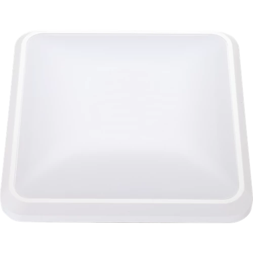 Mennyezeti lámpa LED 12W, 850lm, 4000K, IP44 fehér négyzetes, 4500K, 10s-10m, 5-2000lx, 9m, MFMN12NW