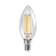 Led E14 6W gyertya 2700K 300° 806lm Filament XLED C35 E14 6W-WW 35272